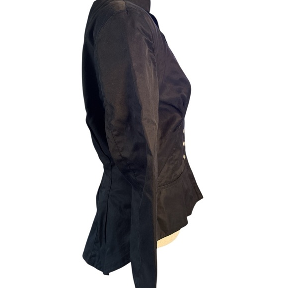 IN-WEAR Black Military Style Jacket Medium by Kirsten Teisner | Double Breaste - Picture 2 of 5